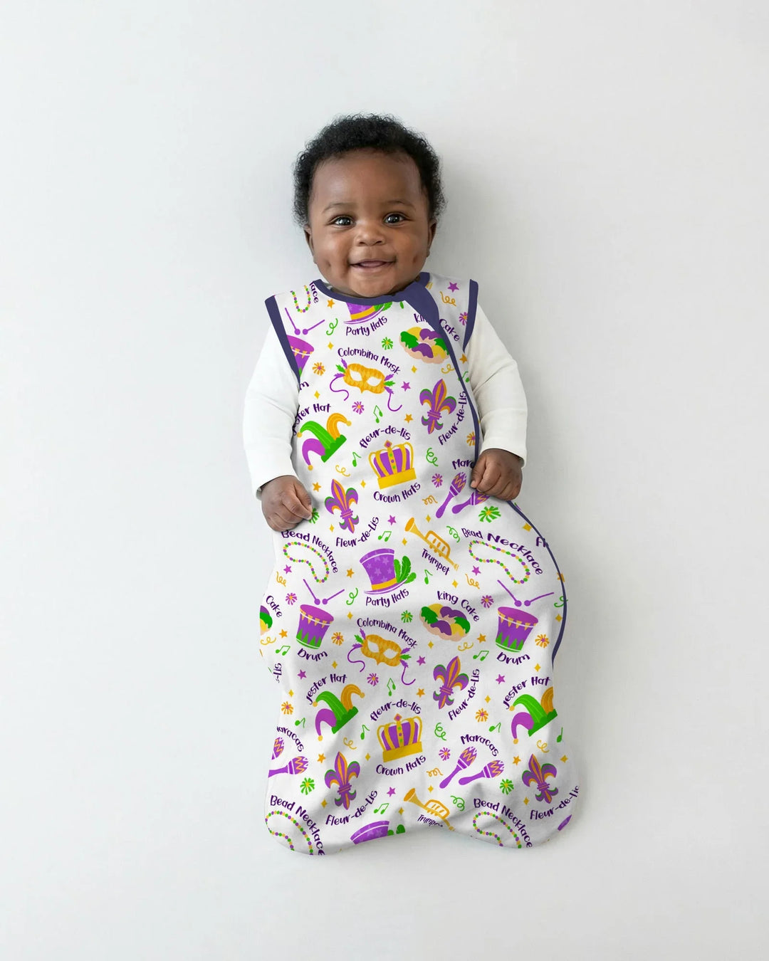 Mardi Gras Family Matching Bamboo Sleep Bag
