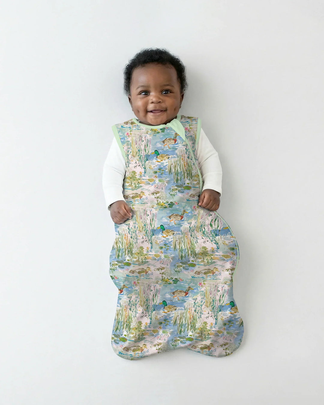 Watercolor Mallard Duck Bamboo Sleep Bag