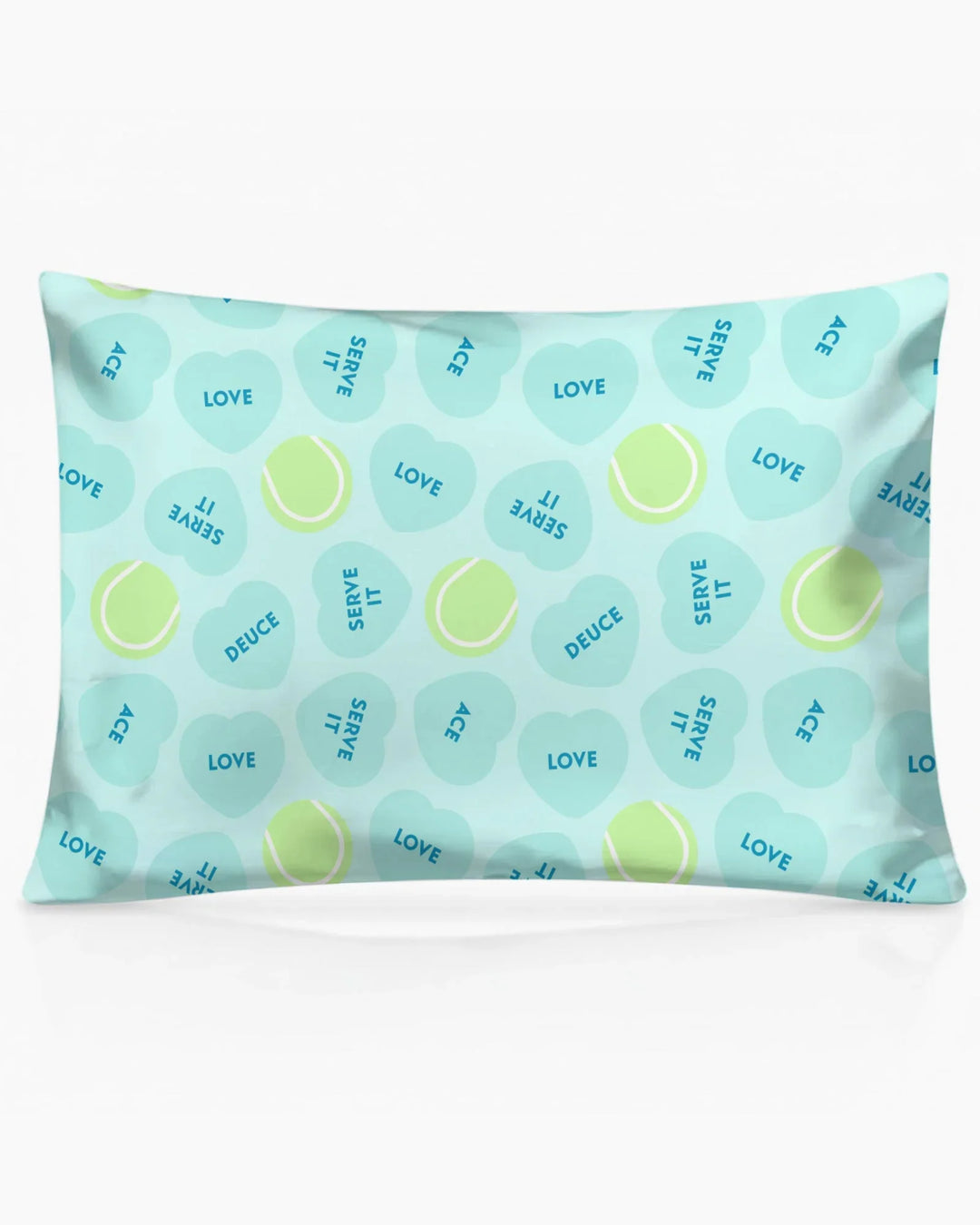 Tennis with Love Bamboo Pillow Case