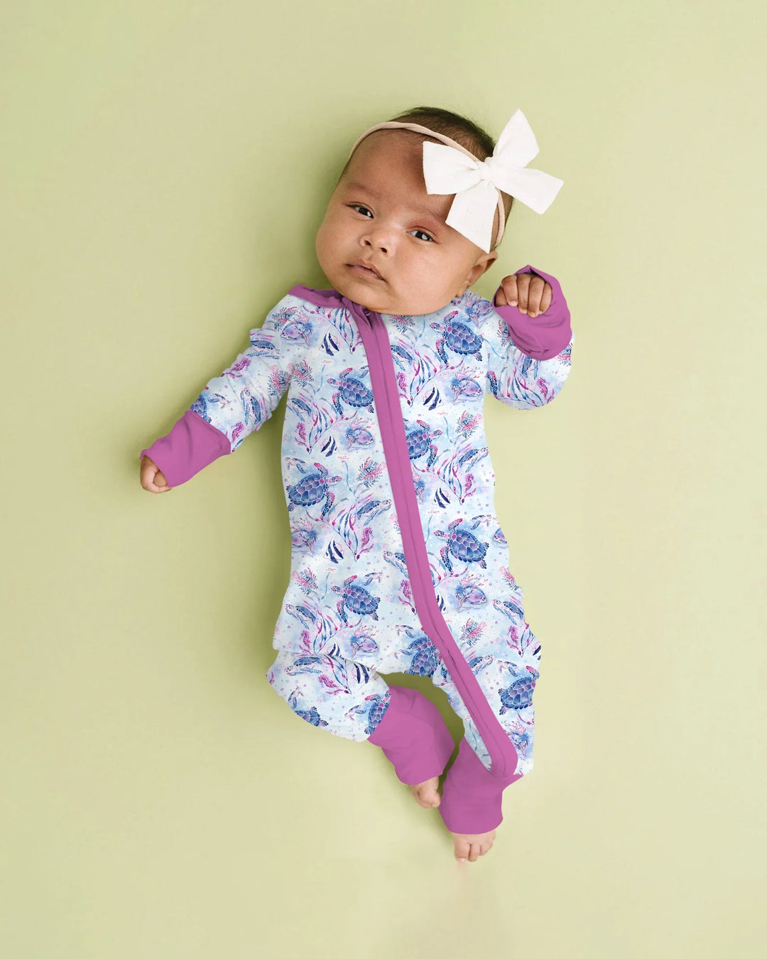 Little Turtles Family Matching Bamboo Convertible Zippy