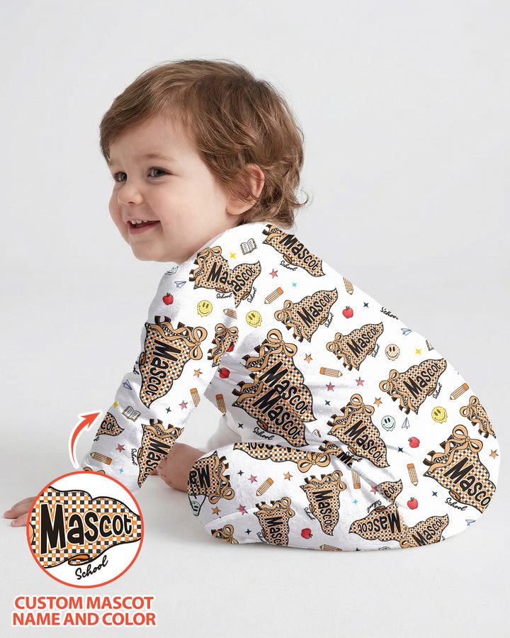 Custom Mascot School Name Bamboo Convertible Zippy