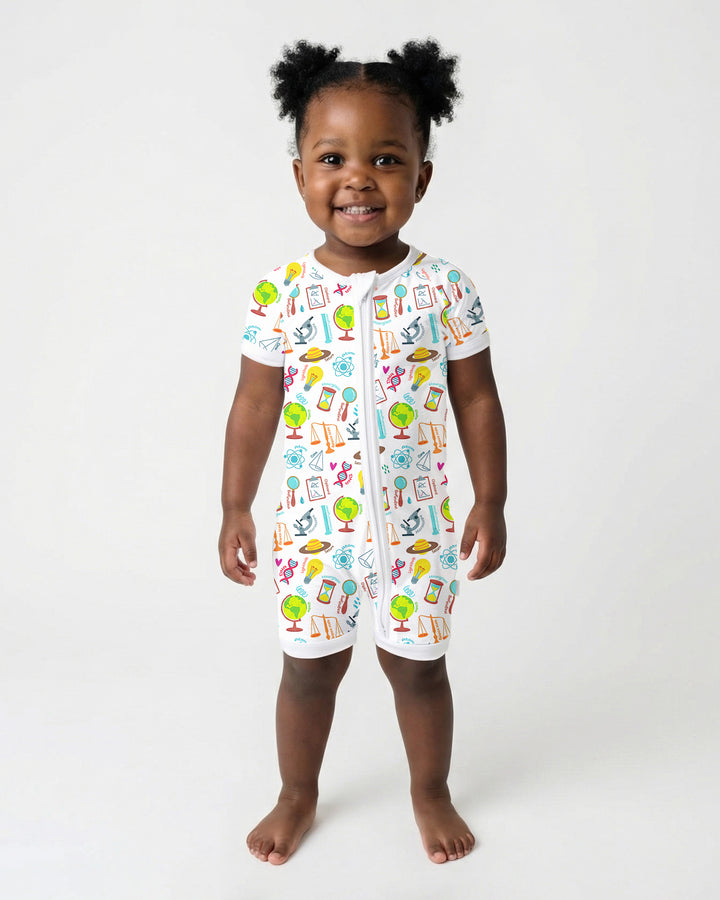 Tiny Scientist Explores The World Bamboo Shorty Zippy