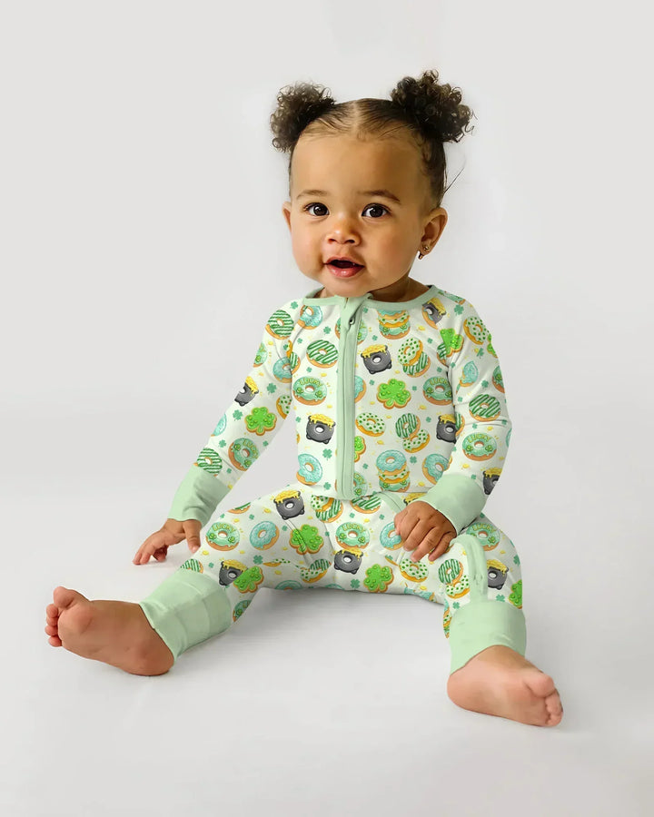 St. Patrick's Day Donut Bamboo Convertible Zippy