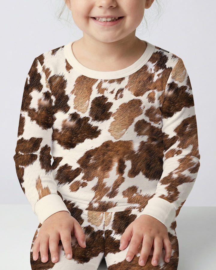 Template Bamboo Two Piece Long Sleeve Pyjamas Set