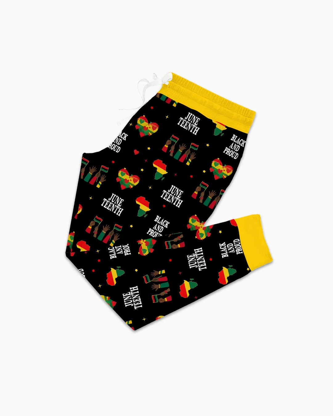 Juneteenth Black and Proud Bamboo Women Pajama Set