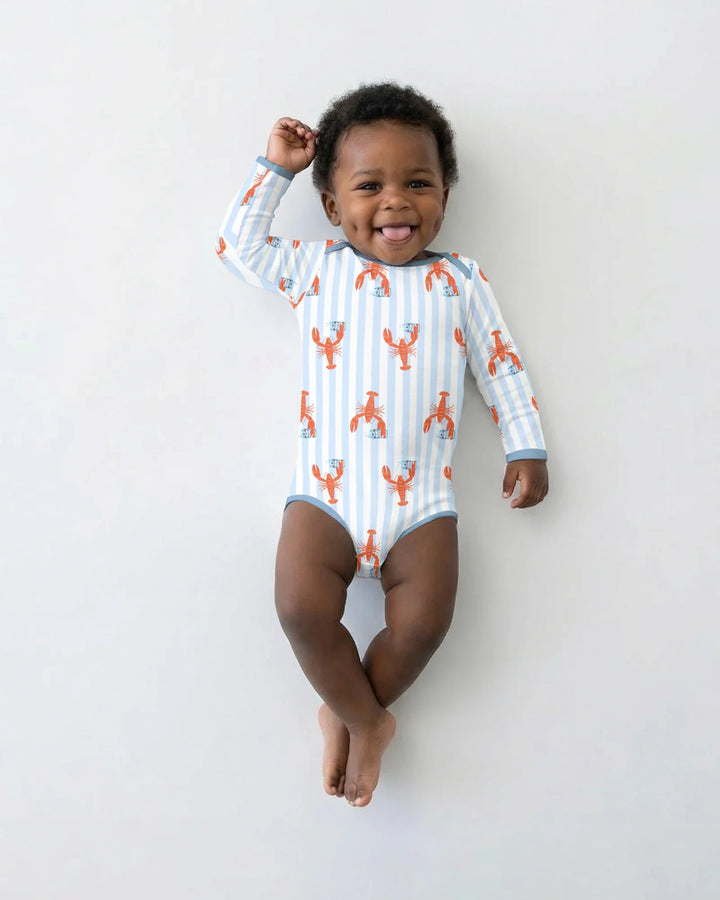 Custom Name Crawfish Beer Season Bamboo Bodysuit
