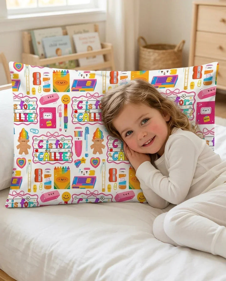 Custom Name Classroom Cuties Bamboo Pillow Case