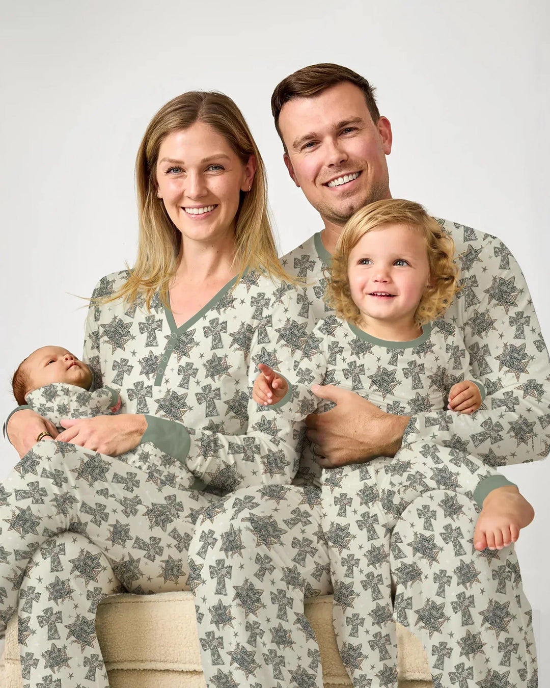 Camo God is Good Family Matching Bamboo Women Pajama Set