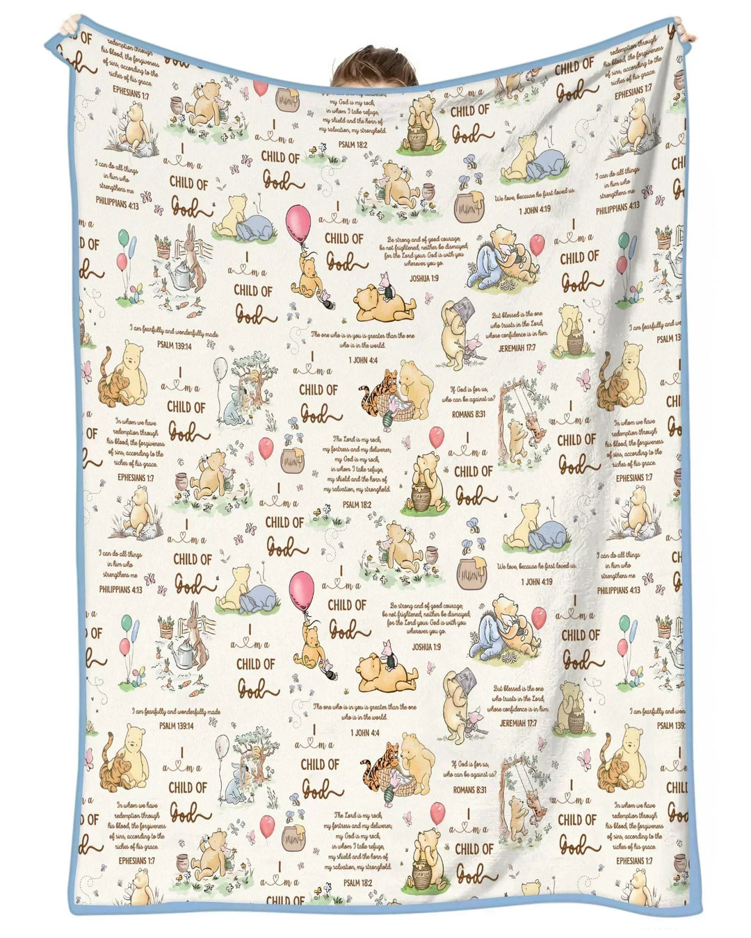 Child of God Whimsy Woodland Bamboo Blanket