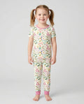 Hebrew Harmony Family Matching Bamboo Two Piece Short Sleeve Pajama Set