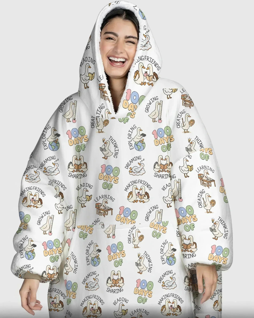 100 Days Of... Wearable Bamboo Blanket Hoodie