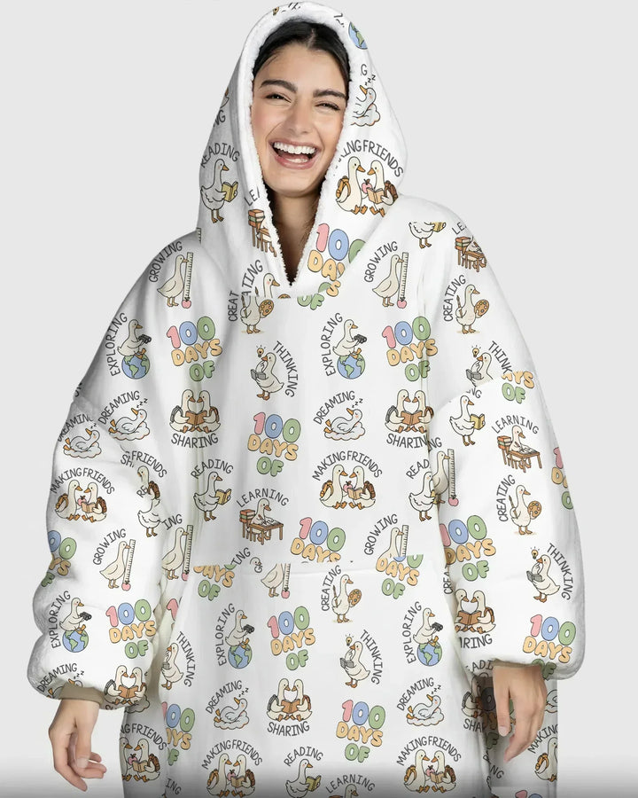100 Days Of... Wearable Bamboo Blanket Hoodie