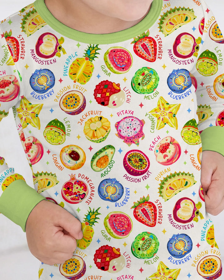 Juicy World Bamboo Two Piece Long Sleeve Pajama Set