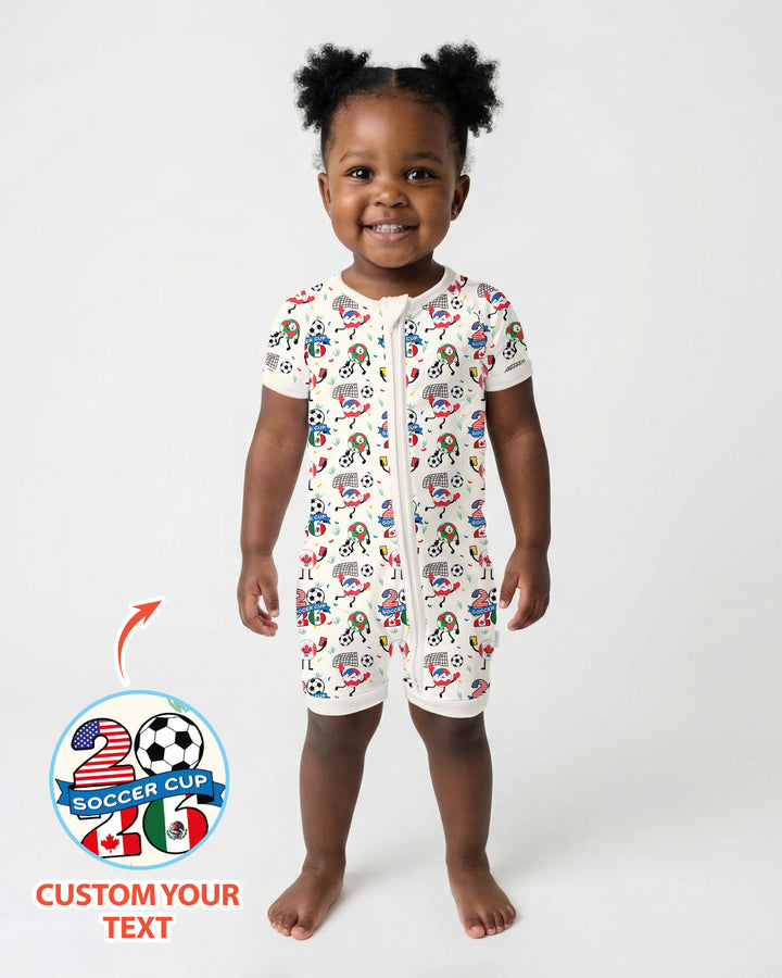 Soccer Squad 2026 Bamboo Shorty Zippy