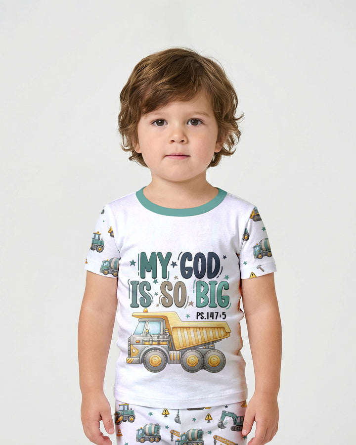 Template Bamboo Two Piece Short Sleeve Shorts Pyjamas Set