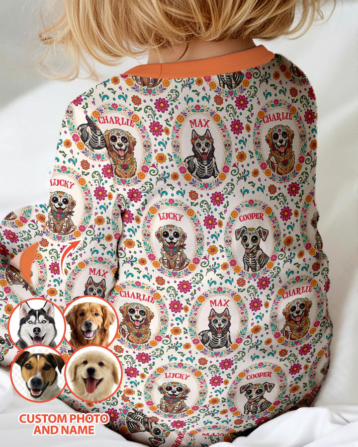 Hispanic Floral Dog Bamboo Convertible Zippy