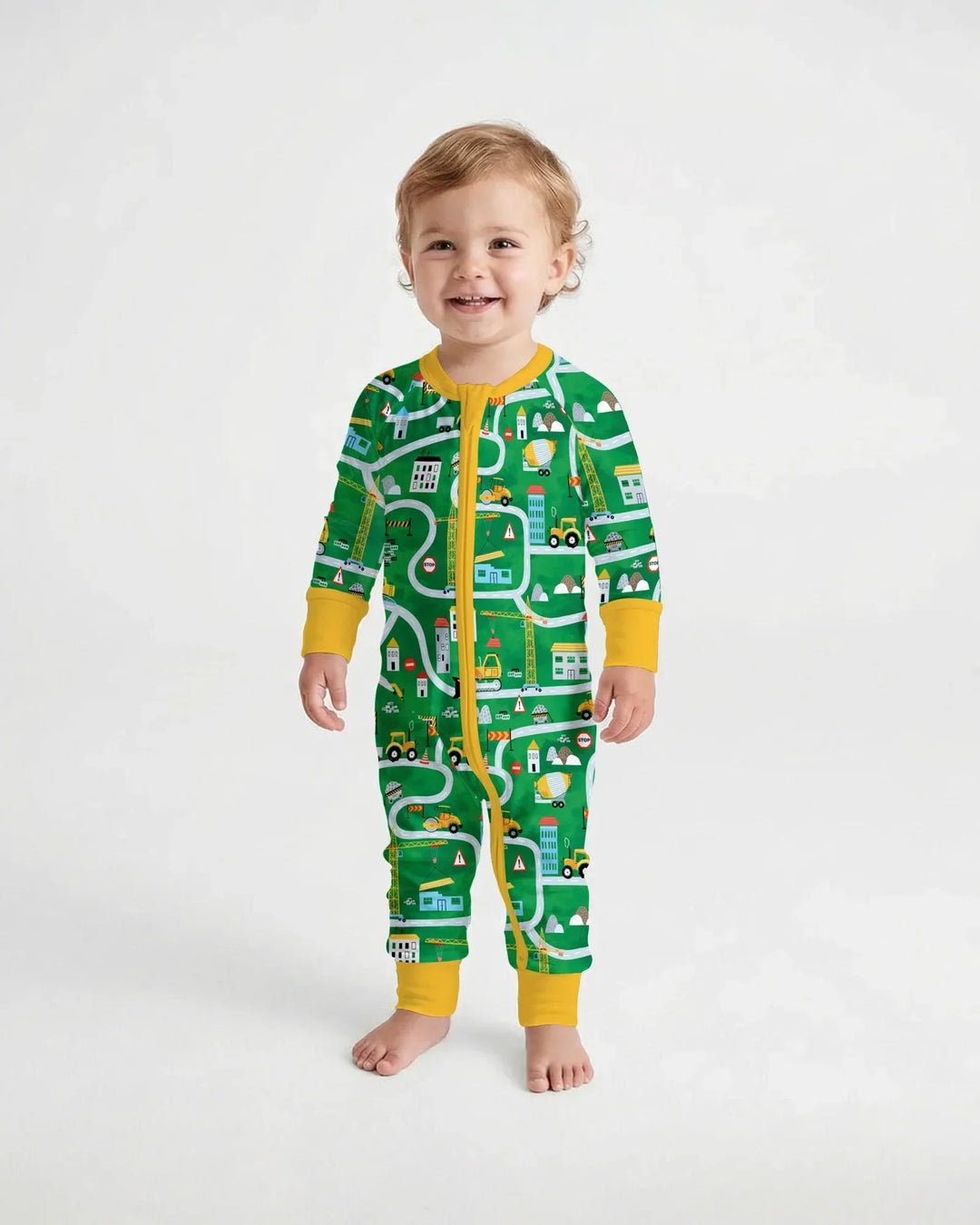 Little Builder Construction Zone Bamboo Convertible Zippy