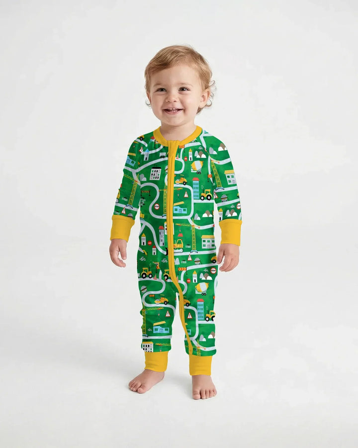 Little Builder Construction Zone Bamboo Convertible Zippy