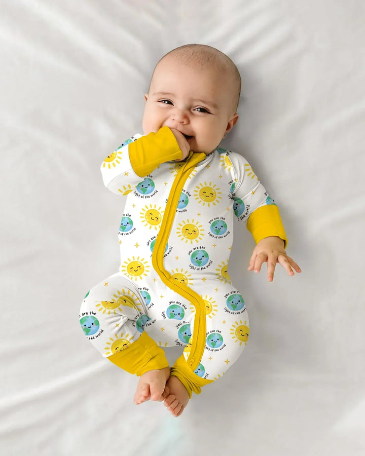 Matthew 5:14 Light of the World Bamboo Convertible Zippy