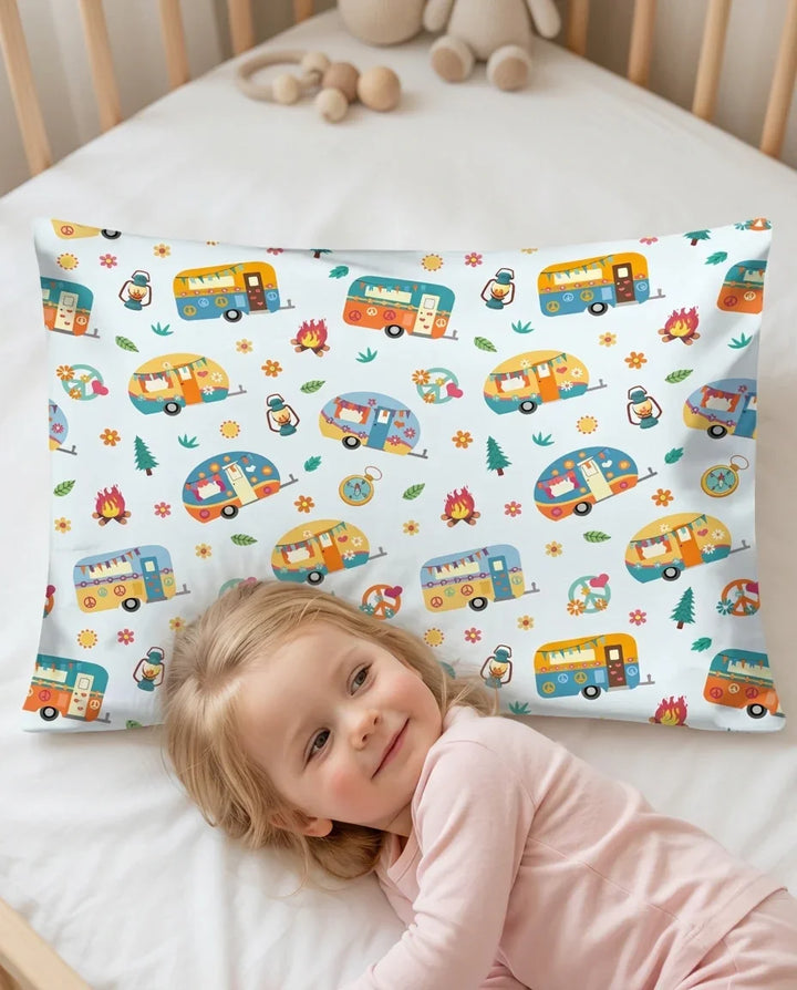 Happy Little Camper Bamboo Pillow Case