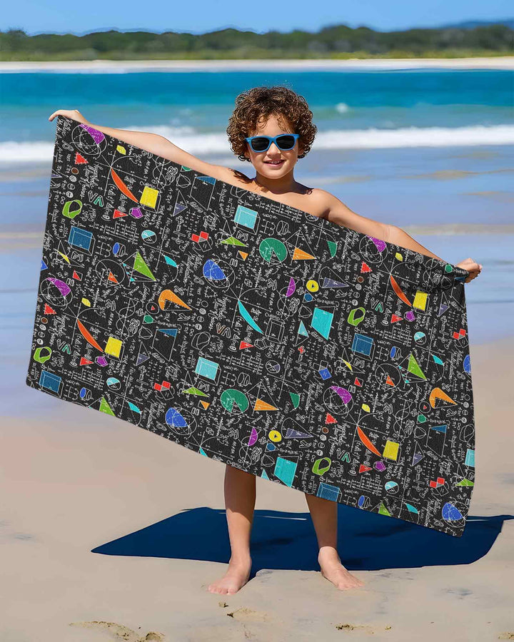 STEM Sketchbook Bamboo Beach Towel