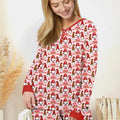 Gnomie Christmas Bamboo Women Pajama Set