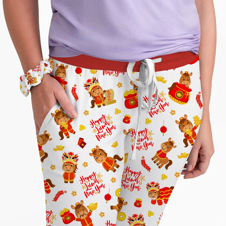 Year of the Horse Bamboo Women Pajama Set