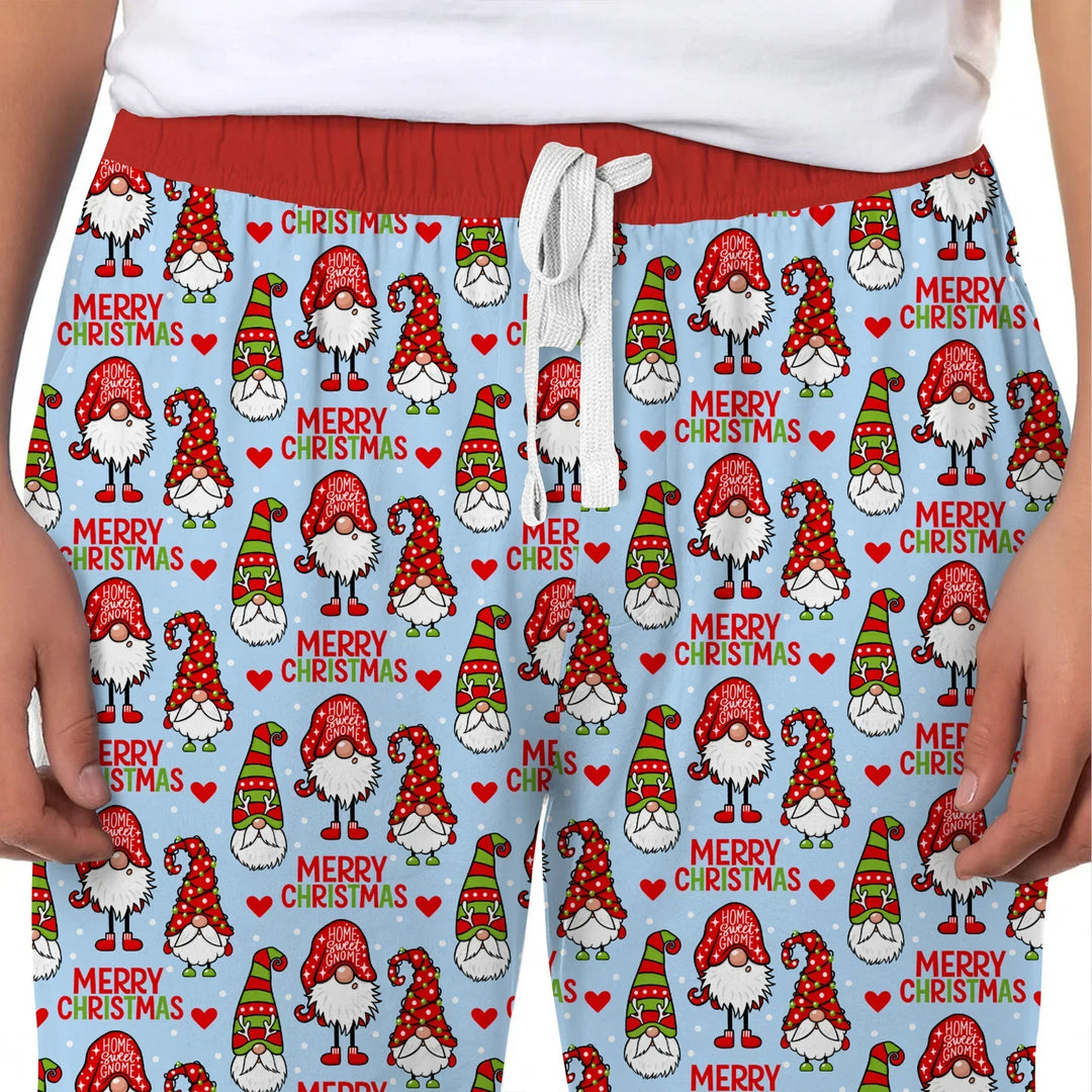 Gnomie Christmas Bamboo Men's Pajama Set