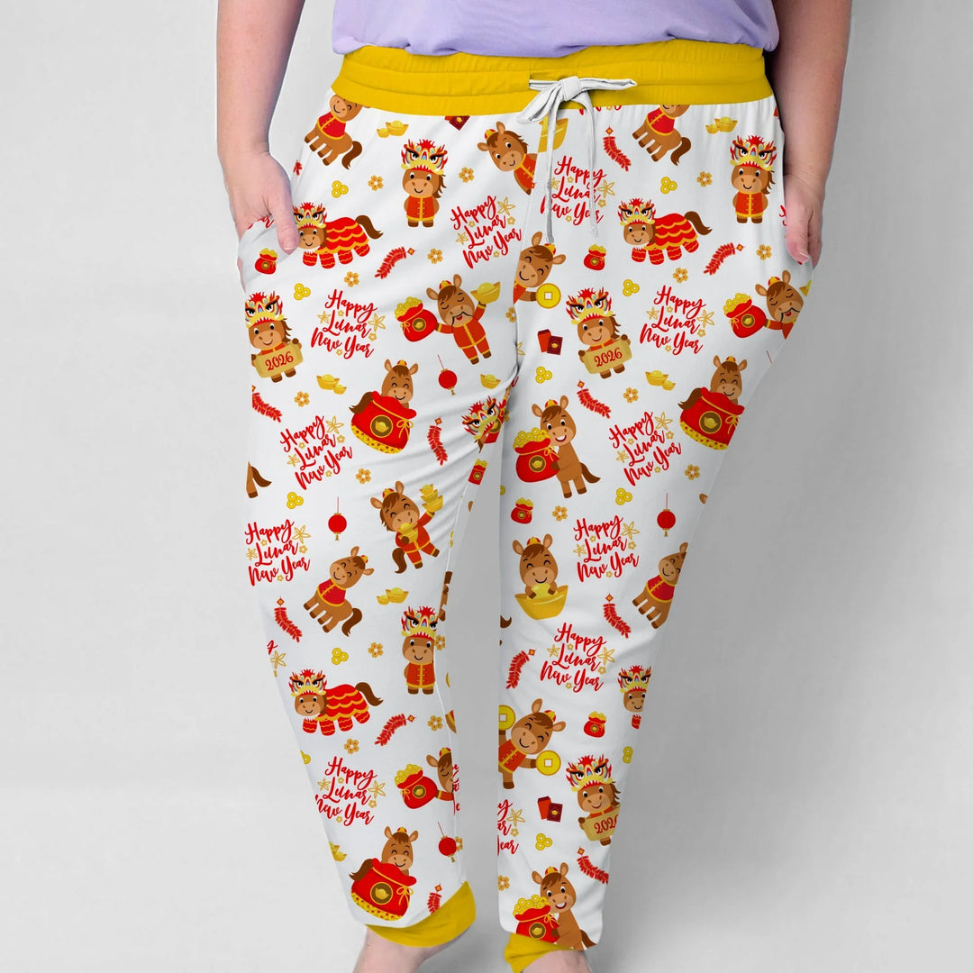 Year of the Horse Bamboo Women Pajama Set