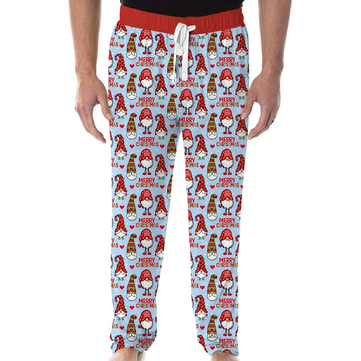 Gnomie Christmas Bamboo Men's Pajama Set