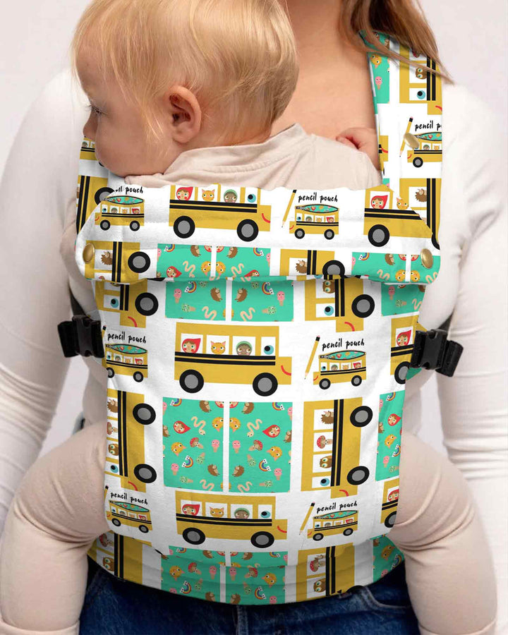 School Bus Adventures Baby Carrier