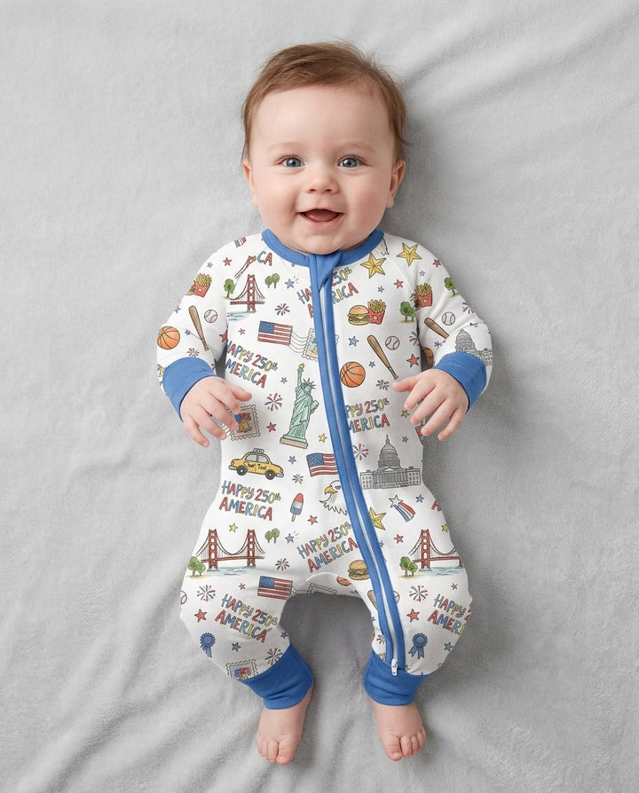 America 250 Celebration Bamboo Convertible Zippy