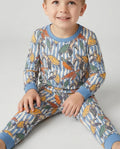 Turtle Bay Family Matching Bamboo Two Piece Long Sleeve Pajama Set