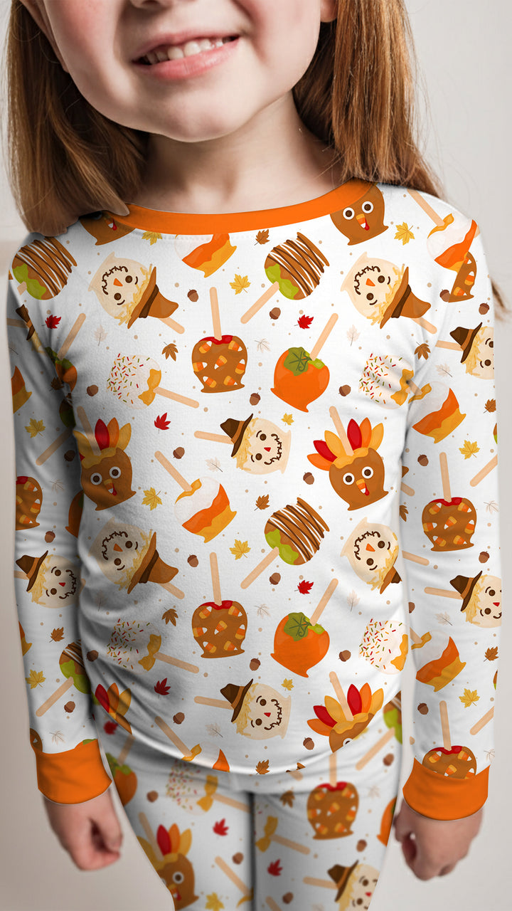 Template Bamboo Two Piece Long Sleeve Pyjamas Set