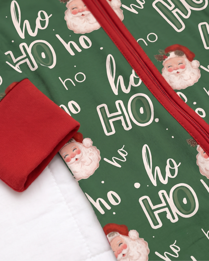 Cute Santa Bamboo Convertible Zippy