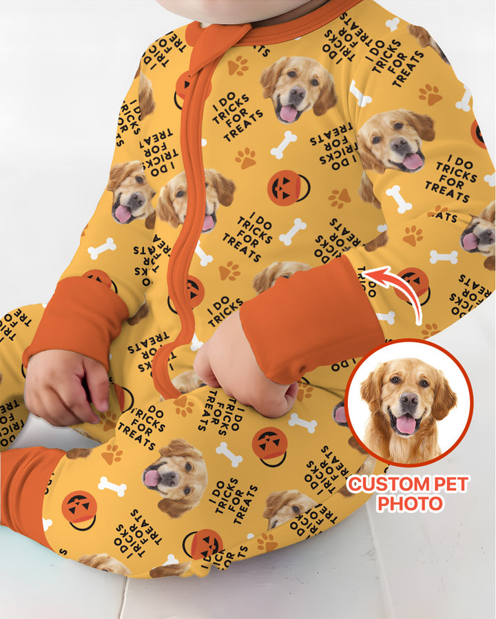 Custom Pet Photo Tricks for Treats  Bamboo Convertible Zippy