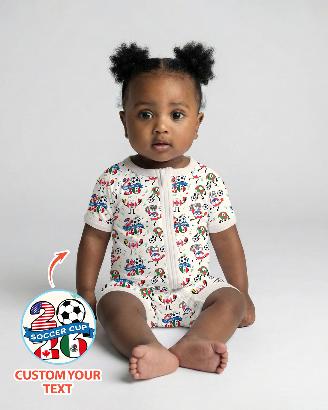 Soccer Squad 2026 Bamboo Shorty Zippy