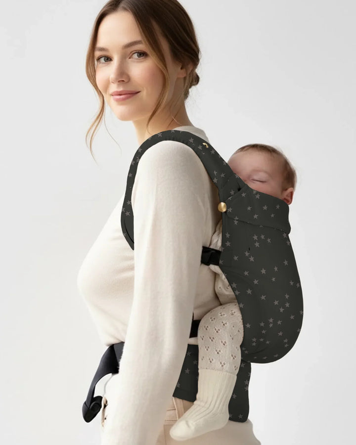 Midnight Minimal Star Scatter Baby Carrier