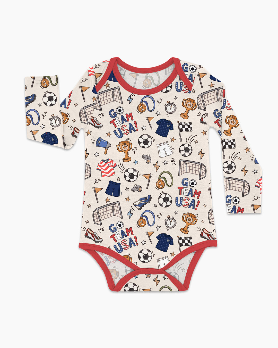 Soccer Go Team USA Bamboo Bodysuit