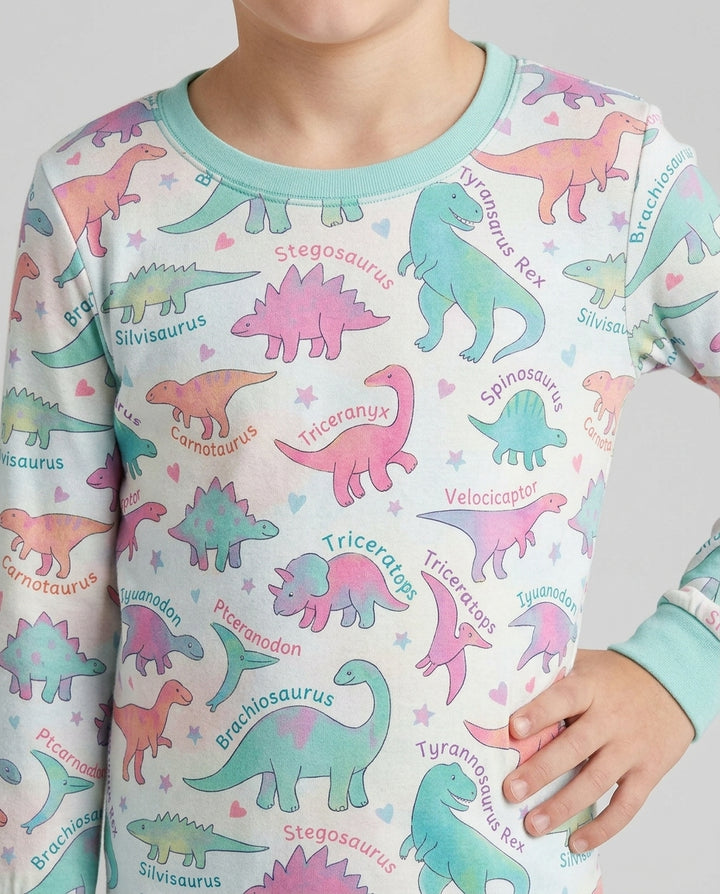Template Bamboo Two Piece Long Sleeve Pyjamas Set