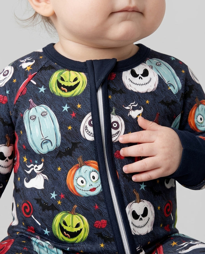 Nightmare Pumpkin Bamboo Convertible Zippy
