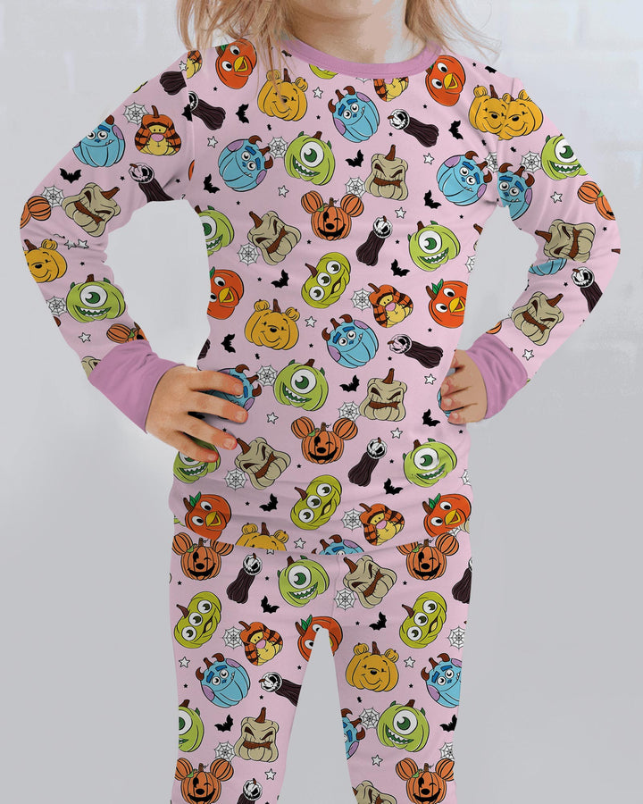 Magical Halloween Bamboo Two Piece Long Sleeve Pajama Set