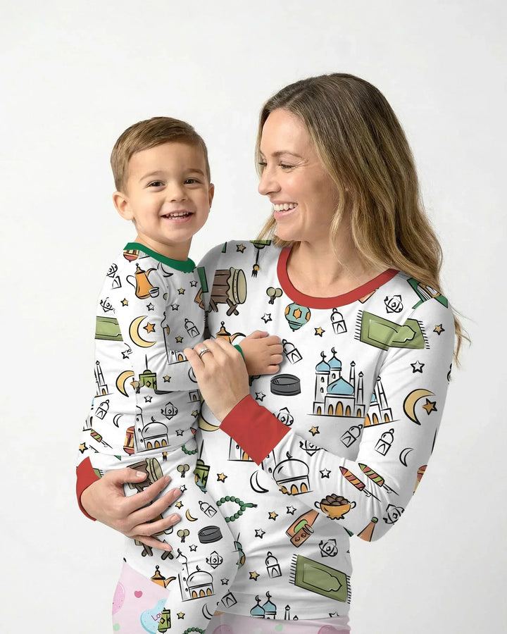 Ramadan Blessings Family Matching Bamboo Women Pajama Set