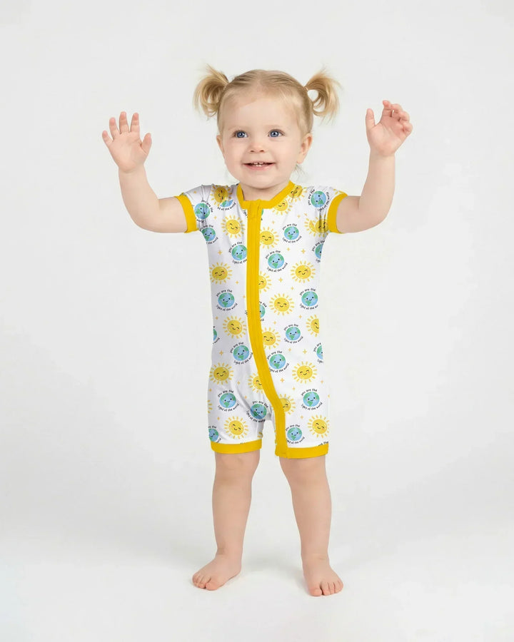 Matthew 5:14 Light of the World Bamboo Shorty Zippy