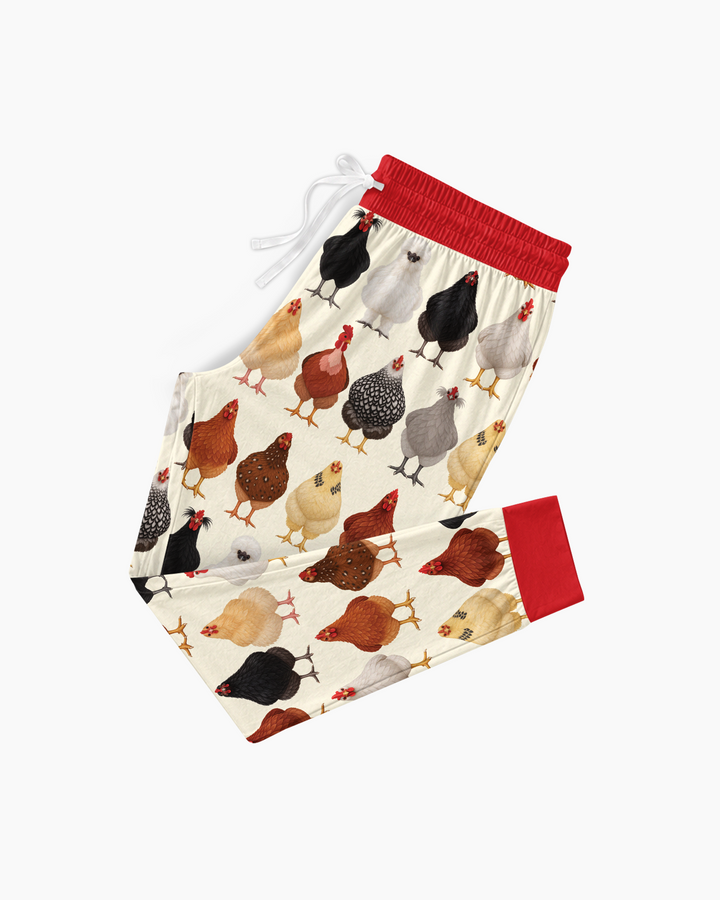 Cluckin' Cute Bamboo Women Pajama Set