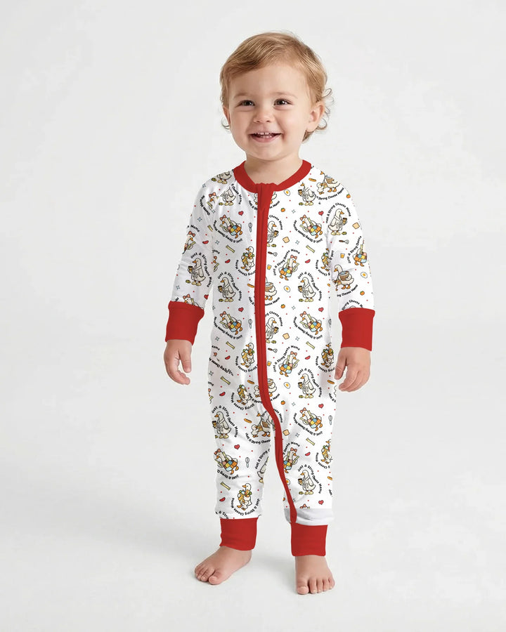 Just A String Cheese Mama Era Mommy & Me Bamboo Convertible Zippy