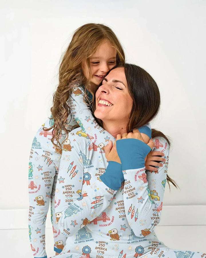 250 Years Of Freedom Bamboo Women Pajama Set