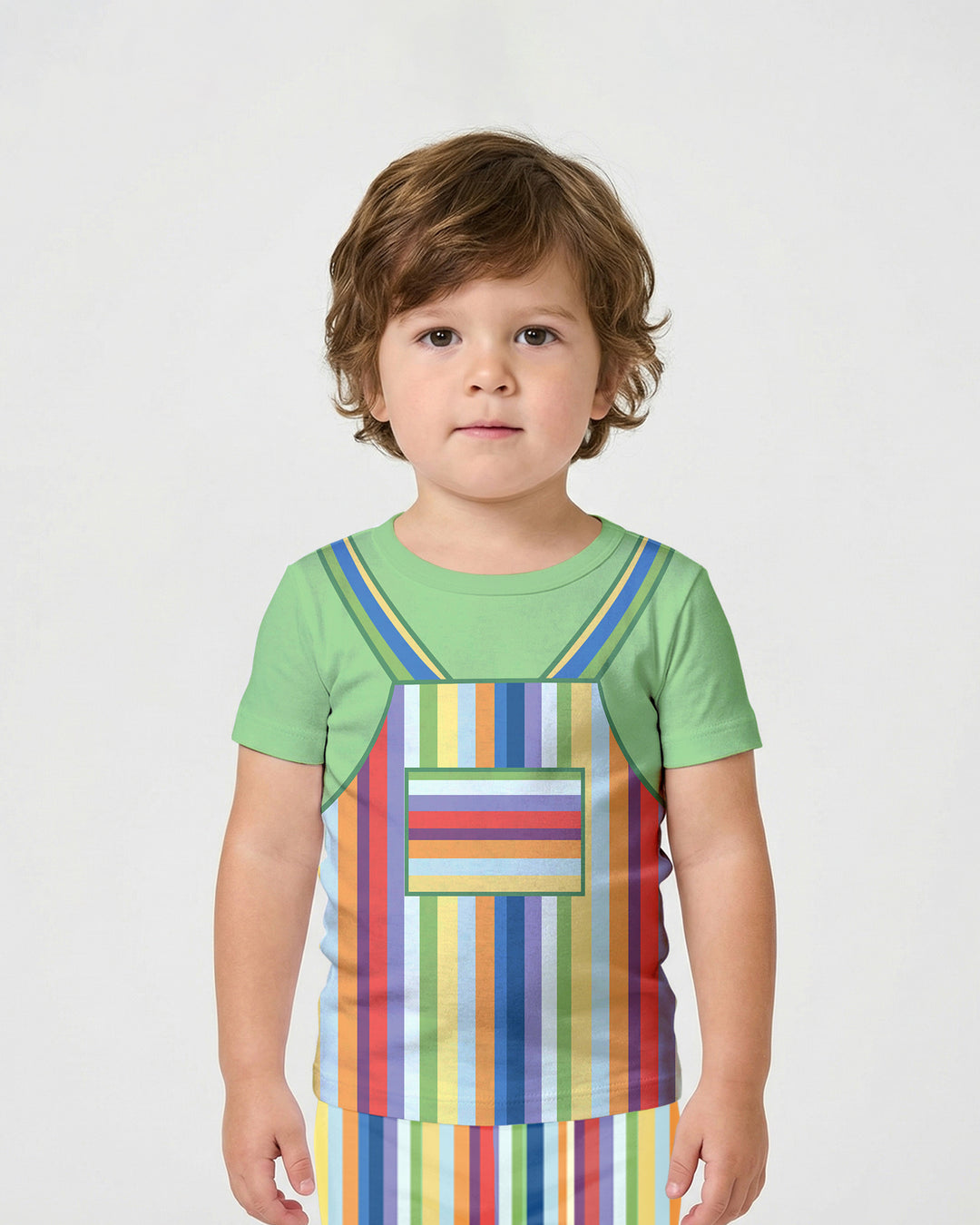 Template Bamboo Two Piece Short Sleeve Shorts Pyjamas Set