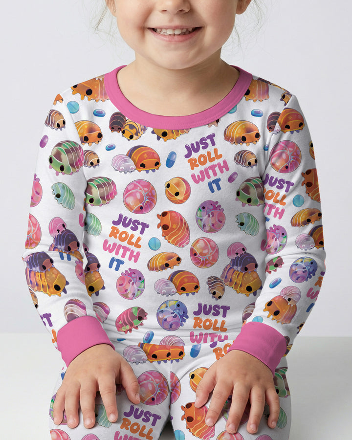 Just Roll With It Bamboo Two Piece Long Sleeve Pajama Set