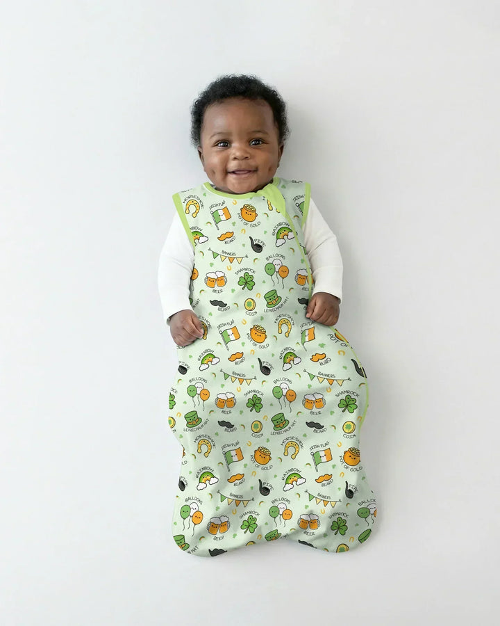 Kawaii St Patrick's Day Bamboo Sleep Bag